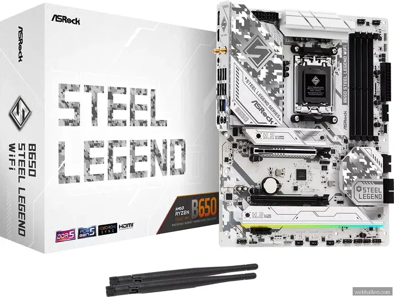 ASRock B650 Steel Legend WIFI D5 (Fyndvara klass 3)