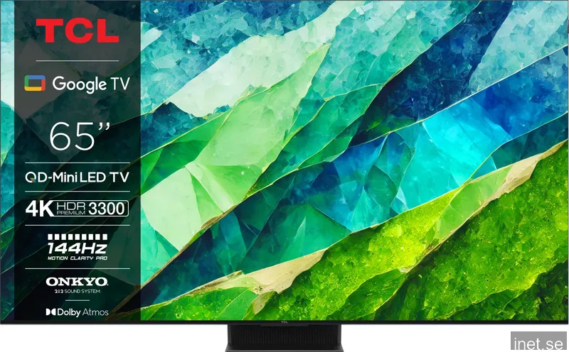 TCL 65" 65C855 Mini LED 4K Google TV