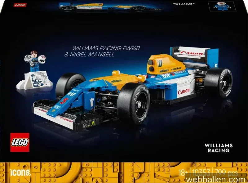 LEGO Icons Williams Racing FW14B Nigel Mansell 10353