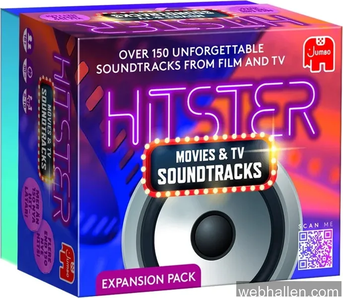 Hitster Movies & TV Soundtracks Expansion Nordic