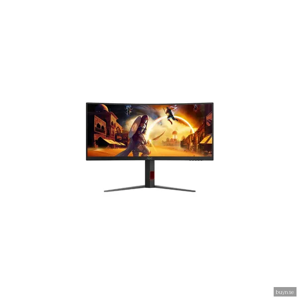 AOC Gaming CU34G4Z 34" - Böjd Ultrawide 3440x1440 Fast VA 240Hz