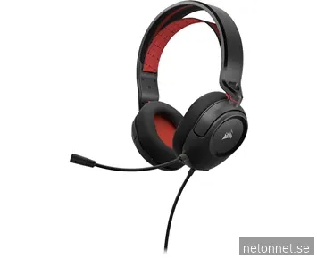 Corsair HS35 v2 Headset, Red