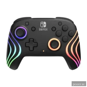 PDP Afterglow Wave trådlös Nintendo Switch-kontroll, svart