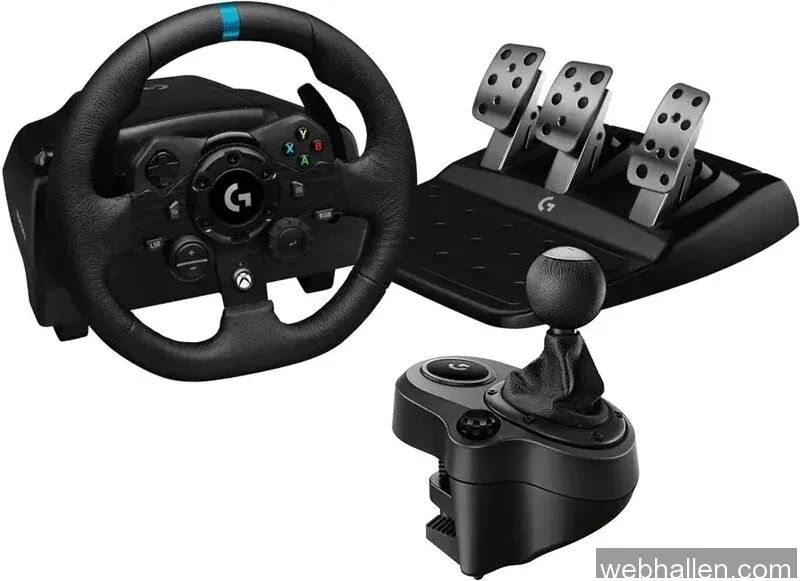 Logitech G923 och Driving Force Shifter Bundle Xbox/PC -B-Grade