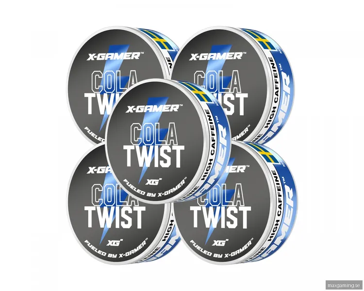 X-Gamer Pouch Energy - Cola Twist (5-Pack)