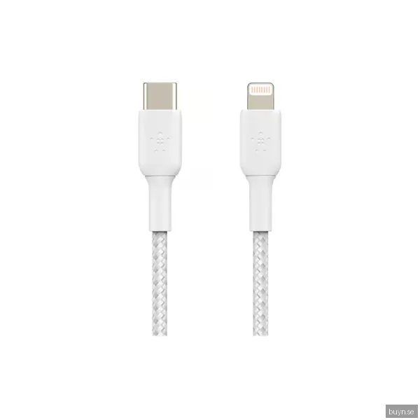 Belkin Boost Charge Lightning - USB-C Flätad 1m