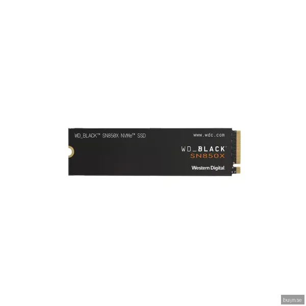 2 TB WD Black SN850X NVMe PCIe 4.0 SSD, M.2
