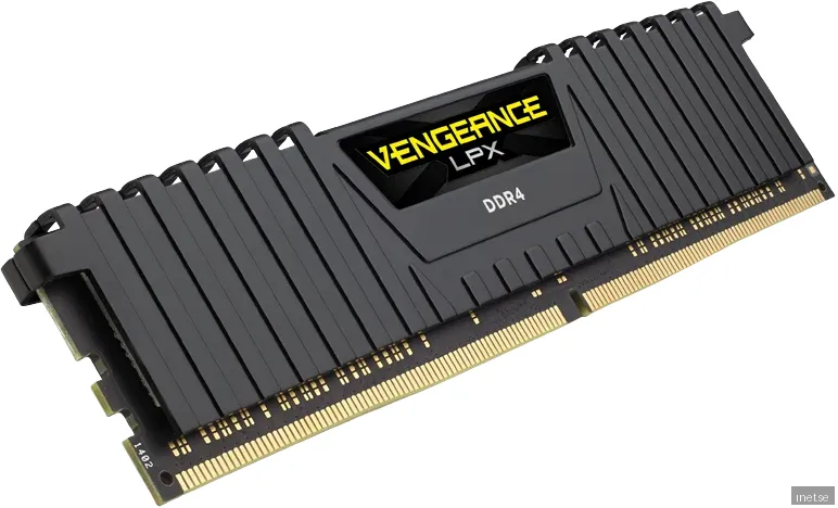 Corsair 16GB (1x16GB) DDR4 2666Mhz CL16 Vengeance LPX Svart