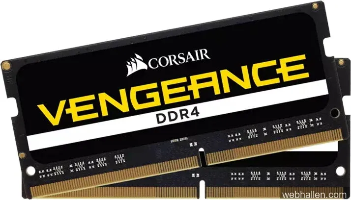 Corsair Vengeance SODIMM DDR4-2666 - 16GB - CL18 - Dual Channel (2 pcs) - Svart