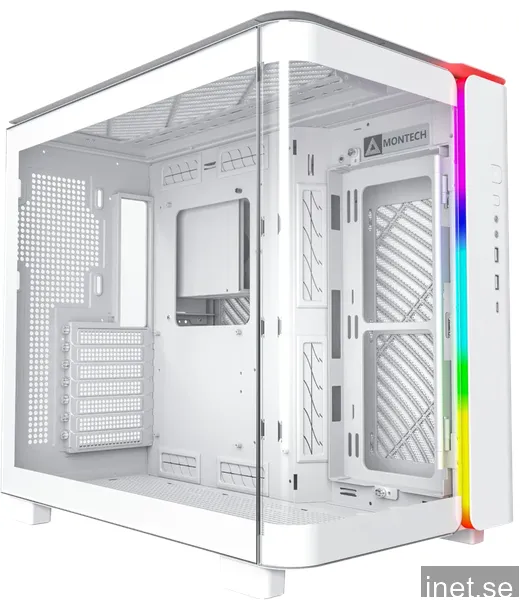 Montech King 95 / Curved Glass - Vit