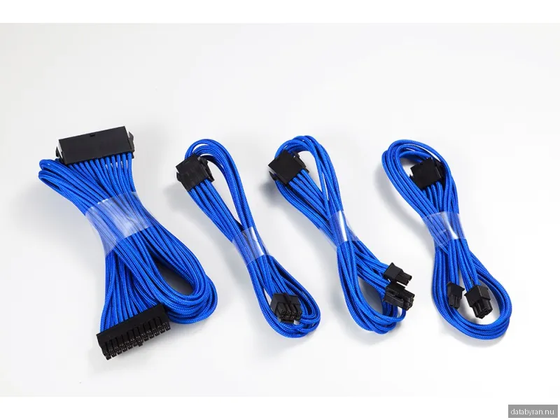 Phanteks Extension Cable Combo Pack - Blå
