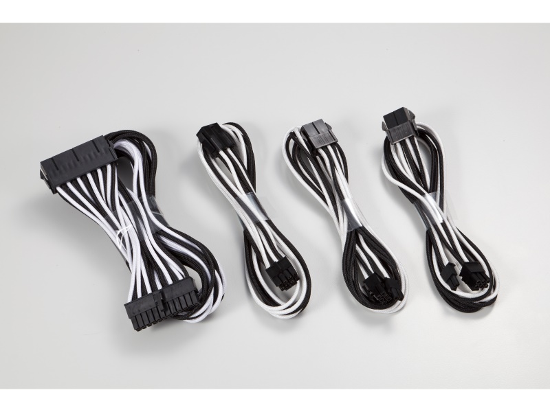 Phanteks Extension Cable Combo Pack - Black/White