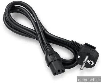 ON Euro 3-pin power cable 1,5m black