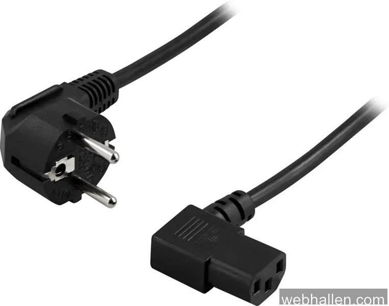 DELTACO DEL-109B - Strömkabel
