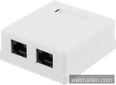 DELTACO VR-219 - Ytmonterat uttag