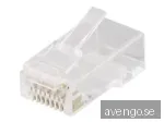 Deltaco RJ45 Cat6A UTP 20-pack