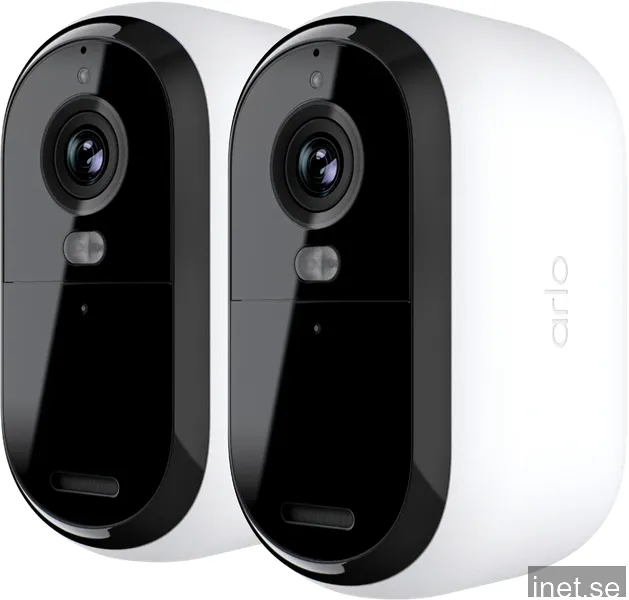 Arlo Essential 2 2K Utomhuskamera 2-pack