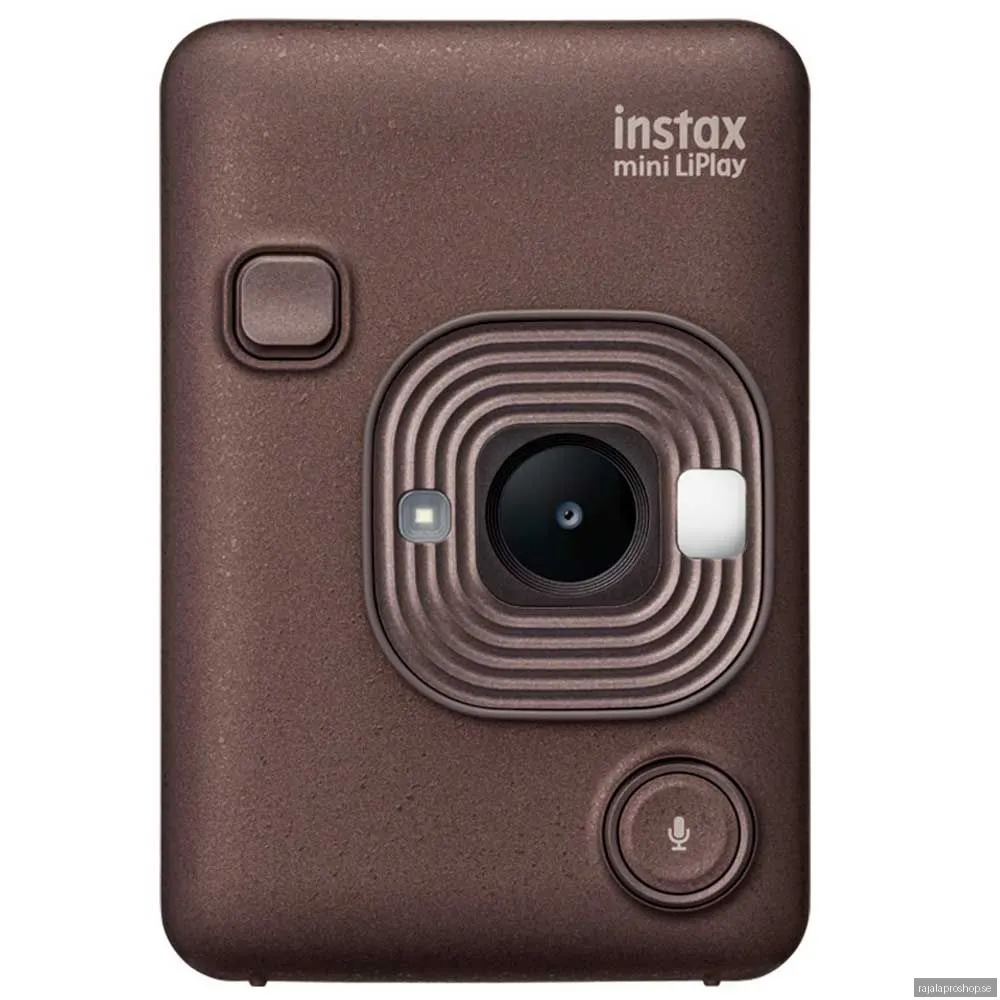 Fujifilm Instax Mini LiPlay hybrid direktbildskamera, mörk brons