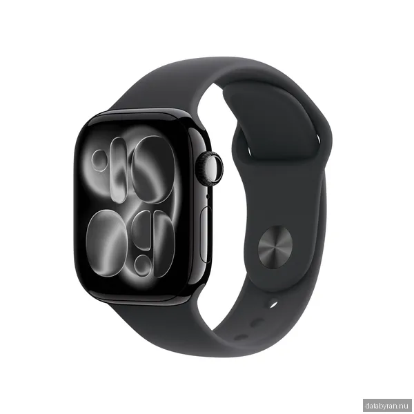 Apple Watch Series 11 GPS 42mm Aluminium (gagatsvart)
