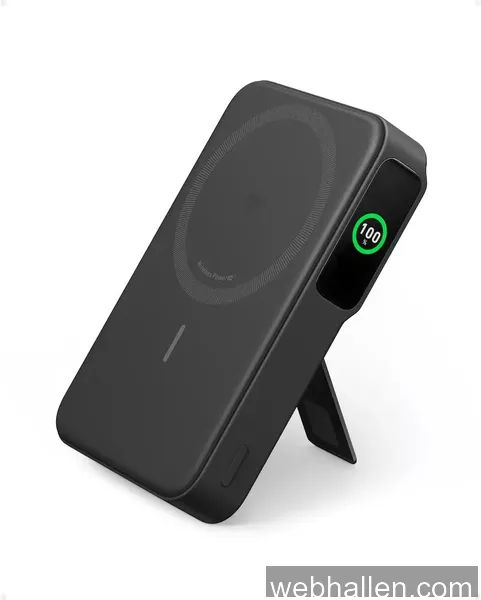 Anker MagGo Power Bank (10K) PowerBank - Svart - 10000 mAh