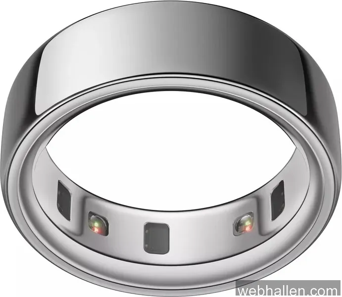 Oura Ring 4 Silver Size 6