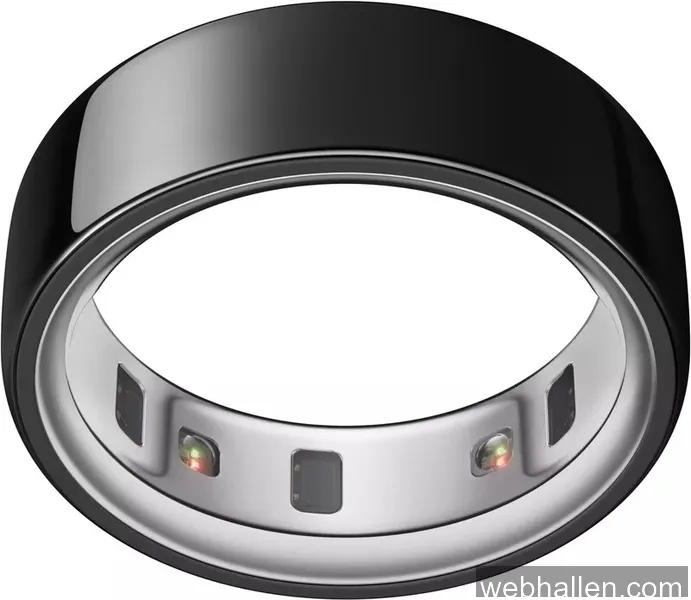 Oura Ring 4 Black Size 8