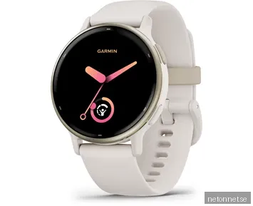Garmin Vivoactive 5 smartwatch, cream, gold Ivory AMOLED