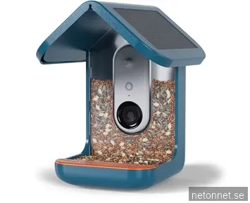 Birdbuddy Smart bird feeder w/ solar roof - Blue