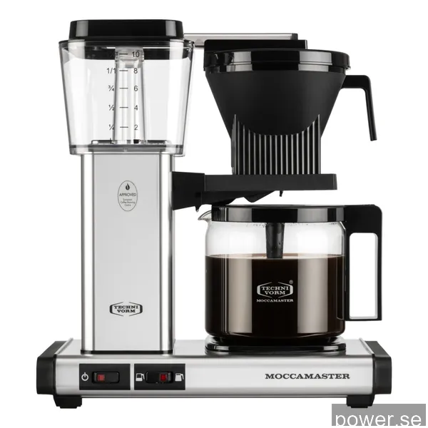 Moccamaster Optio kaffebryggare 53613 (silver)