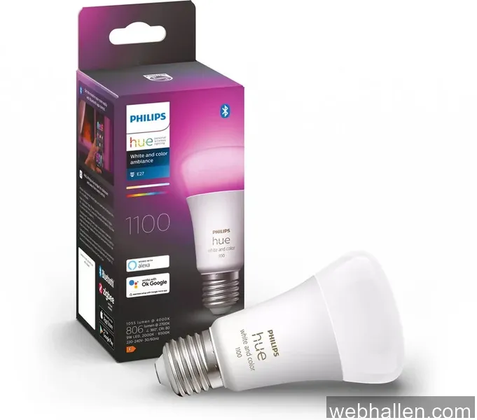 Philips Hue White and Color Ambience 9W / A60 / E27 / 1-pack