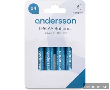 Andersson LR03 AAA Long Life Alkaline - 4-pack
