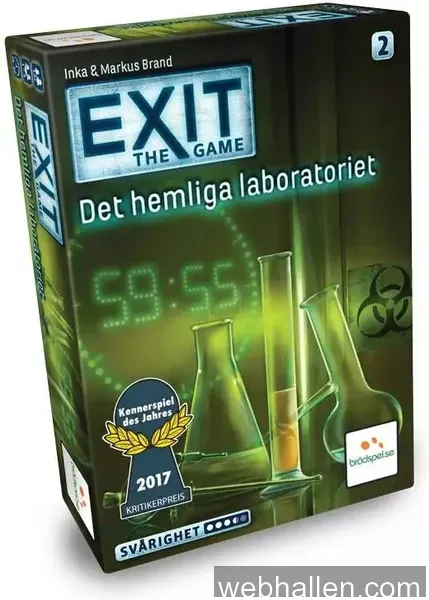 EXIT 2: Det Hemliga Laboratoriet (Sv)