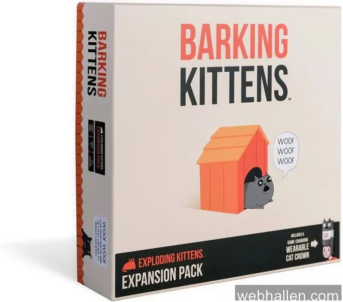 Exploding Kittens: Barking Kittens 3rd Expansion (Eng)