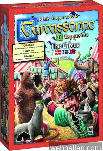 Carcassonne - Expansion 10: The Circus (Nordic)