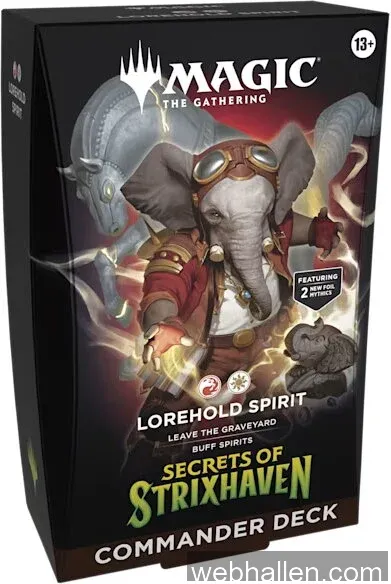 Magic the Gathering: Secrets of Strixhaven Lorehold Spirit Commander Deck