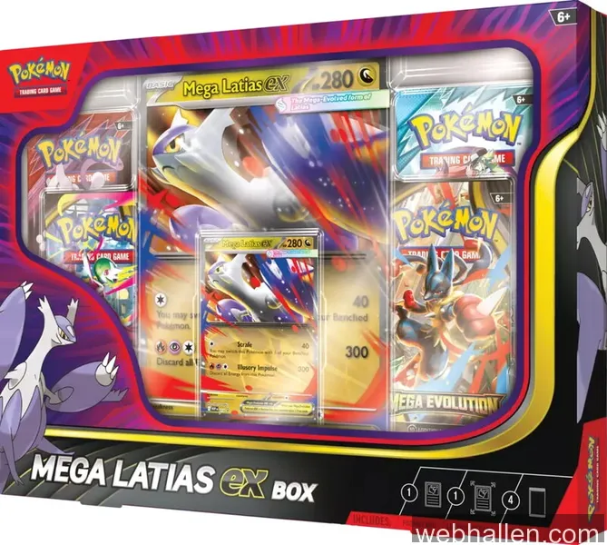 Pokemon Mega Latias Ex Box