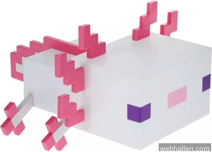 Minecraft: Axolotl Box Light