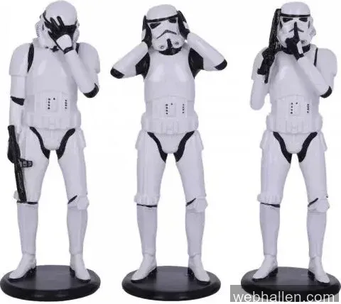Star Wars: Three Wise Stormtrooper Statue