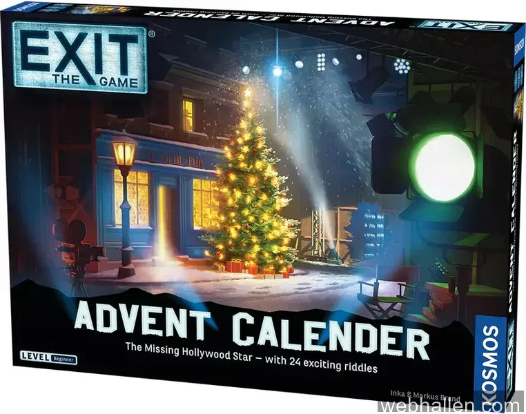 EXIT Advent Calendar: The Missing Hollywood Star (EN)