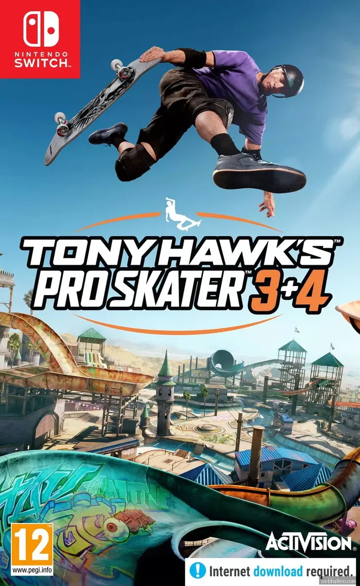 Tony Hawk's Pro Skater 3 + 4 - Nintendo Switch - Sport