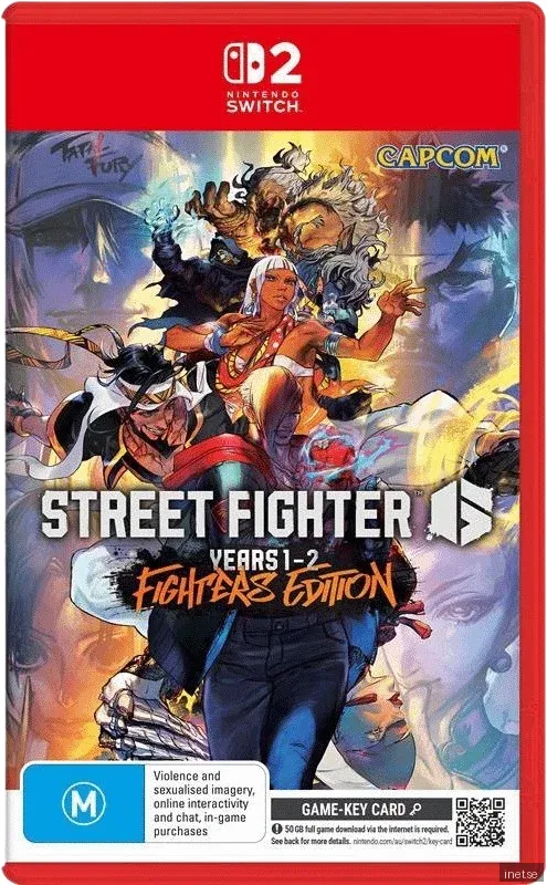 Street Fighter 6 Years 1-2 Fighters Edition - Nintendo Switch 2 - Action