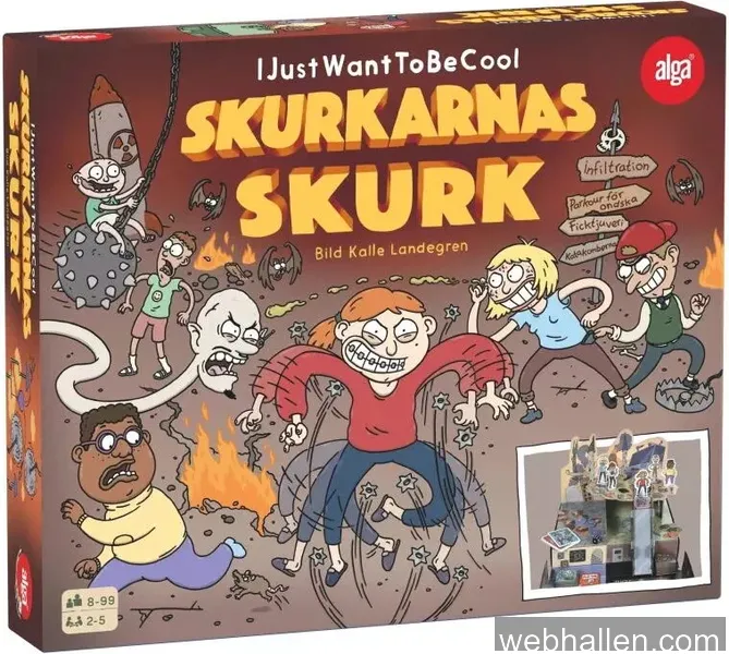 IJustWantToBeCool Skurkarnas Skurk - Brädspelet (Sv)