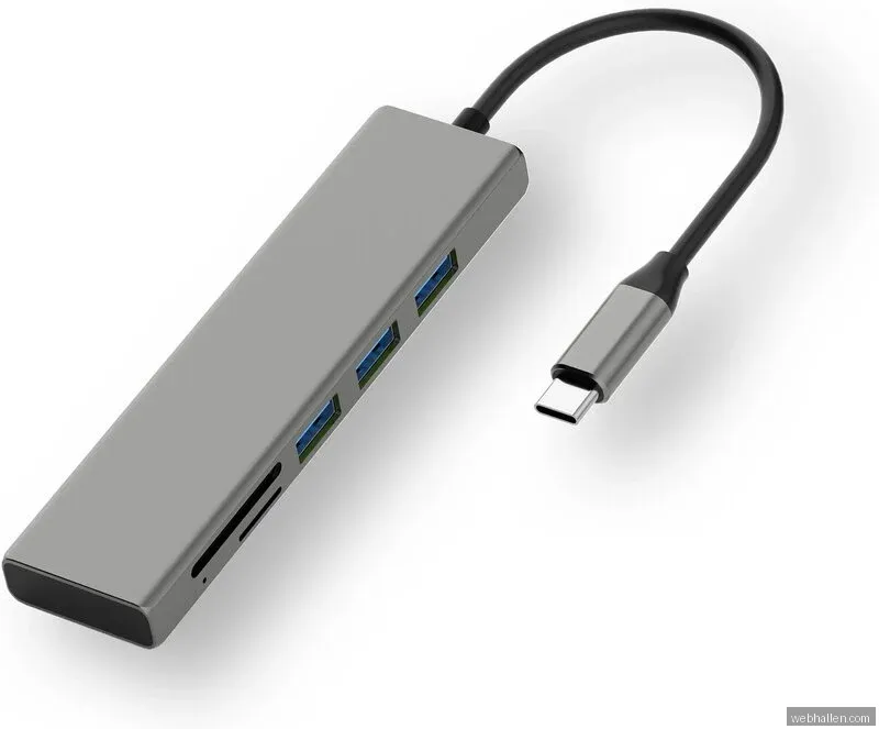 Andersson USB-H3200 - USB-C 3A+SD