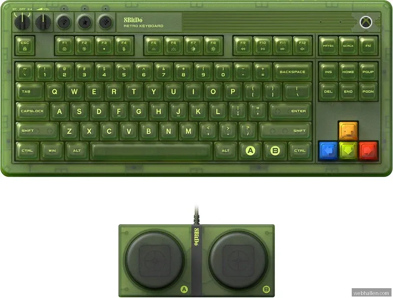 8BitDo Mechanical Keyboard Xbox Ed.