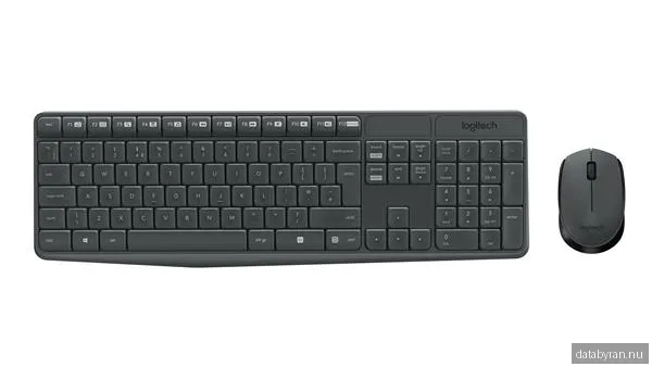 Logitech MK235 - Sats med tangentbord och mus