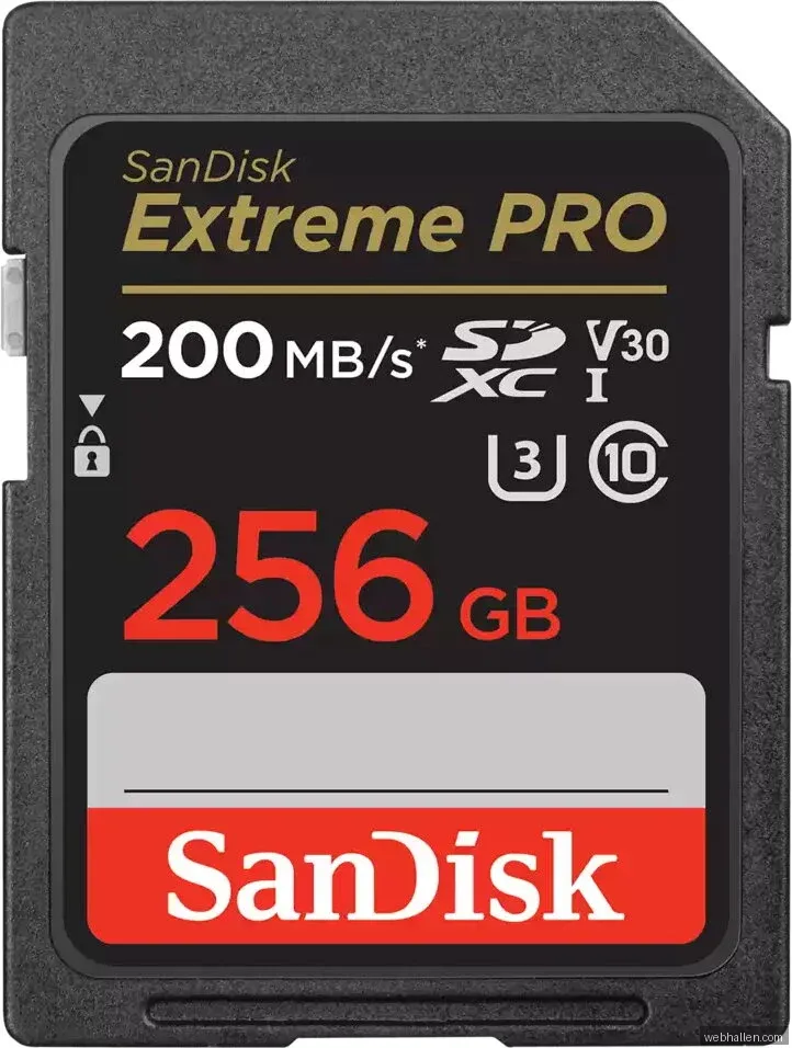 SanDisk Extreme PRO SD 256GB