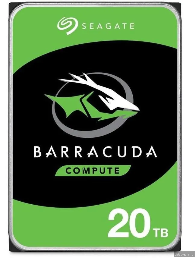 Seagate BarraCuda - 20TB - Hårddisk - ST20000DM001 - SATA-600 - 3,5"