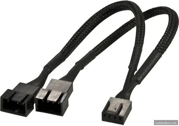 Akasa PWM Fan Splitter - strömdelare för fläkt