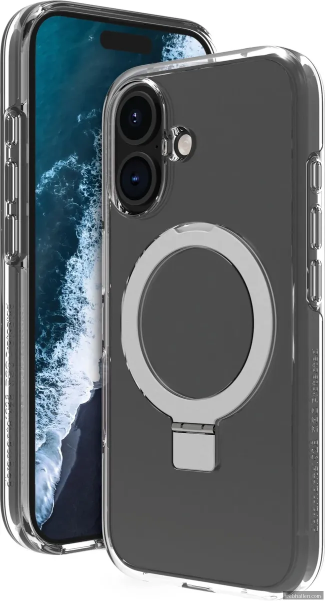 Dbramante1928 Iceland Ultra MS Kickstand iPhone 16 skal (klar)