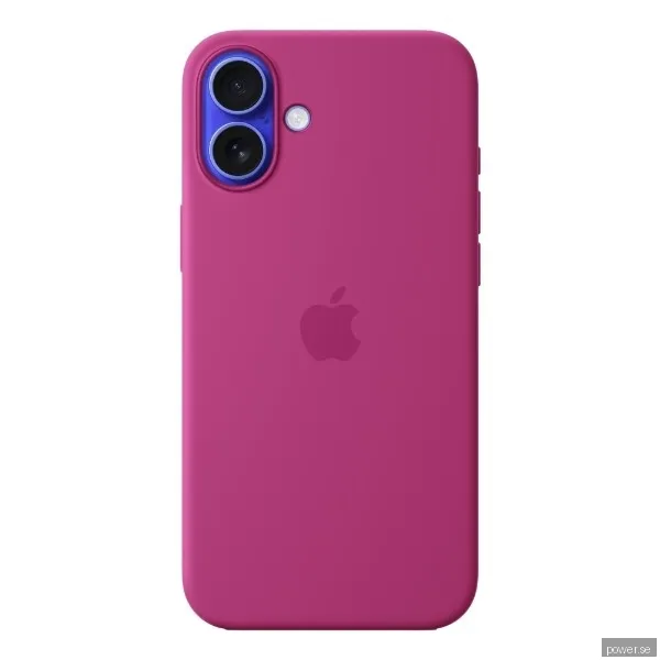 Apple iPhone 16 Plus Silicone Case with MagSafe - Fuchsia